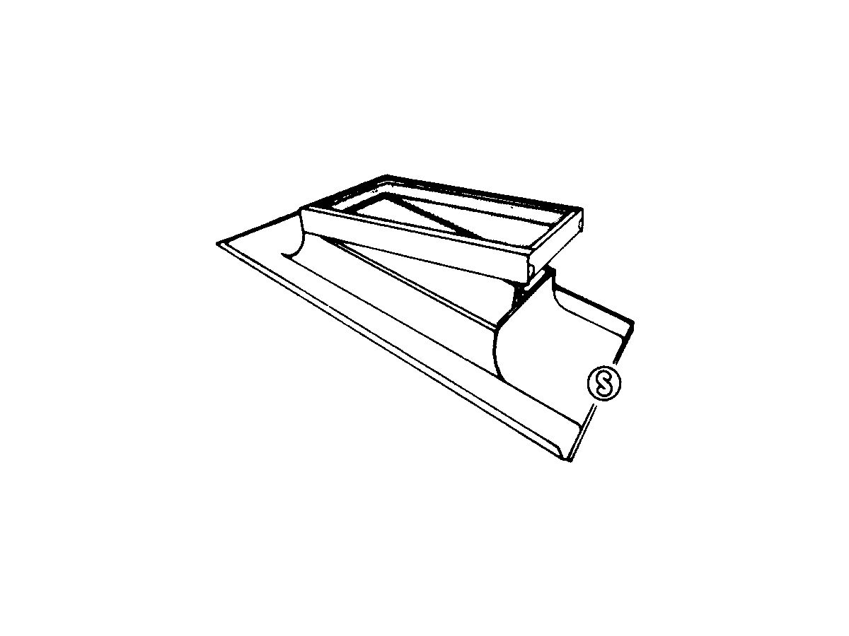 Dachfenster Kupfer 60/80 cm