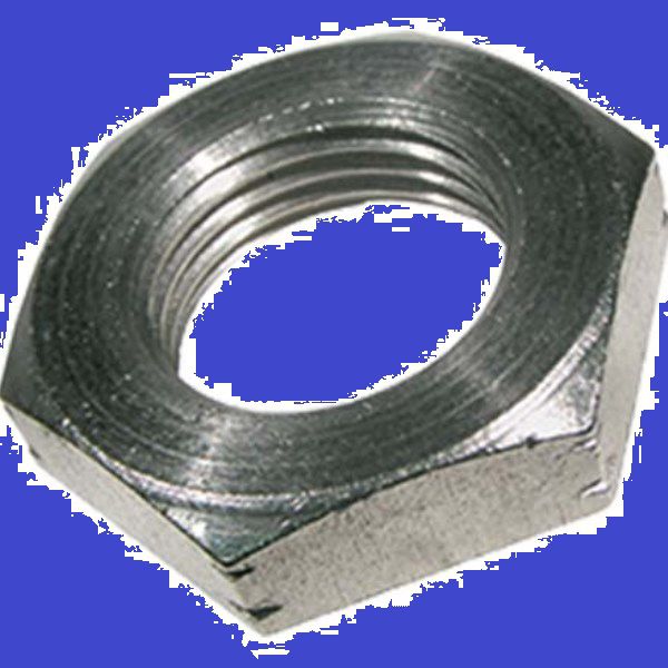 Sechskantmuttern 0,5 d Rohrgewinde - INOX A4 DIN 431A