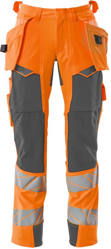 Hose mit Hängetaschen, Stretch - 92% PES/8%EL, 265 g/m²