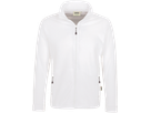 Fleecejacke Langley Gr. 4XL, weiss - 100% Polyester, 220 g/m²