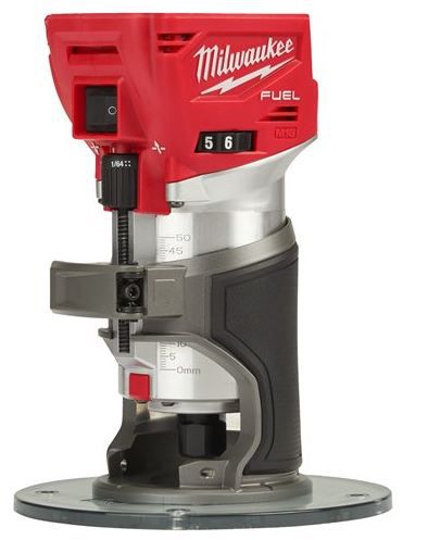 Akku-Kantenfräse Milwaukee - M18 FTR8-0X, mit 6,0/8,0 mm Spannzange