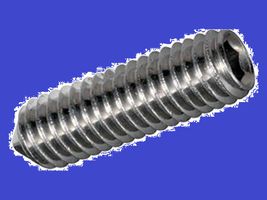 Gewindestifte mit Innensechskant DIN 914 - mit Spitze INOX A2 ISO 4027