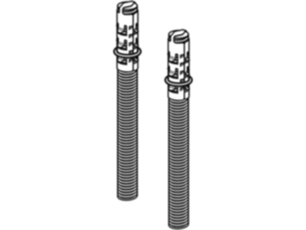 PushFit Set Gewindestangen, 100 mm - Set à 2 Stk.