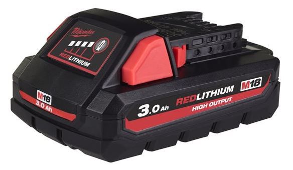Akku-M18 HIGH Li-lon Milwaukee HB3.0 18V - 3.0 Ah.