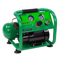 Kompressor 230V 250W Oelfrei,Behälter 4L - mit 41l/min. 10bar 72dB