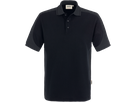 Poloshirt Contr. Perf. 2XL schwarz/anth. - 50% Baumwolle, 50% Polyester, 200 g/m²