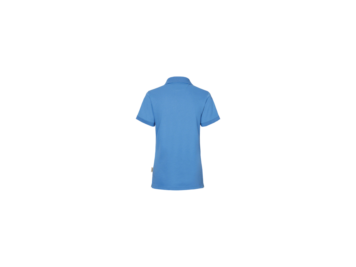 Damen-Polosh. Cotton-Tec 2XL malibublau - 50% Baumwolle, 50% Polyester, 185 g/m²