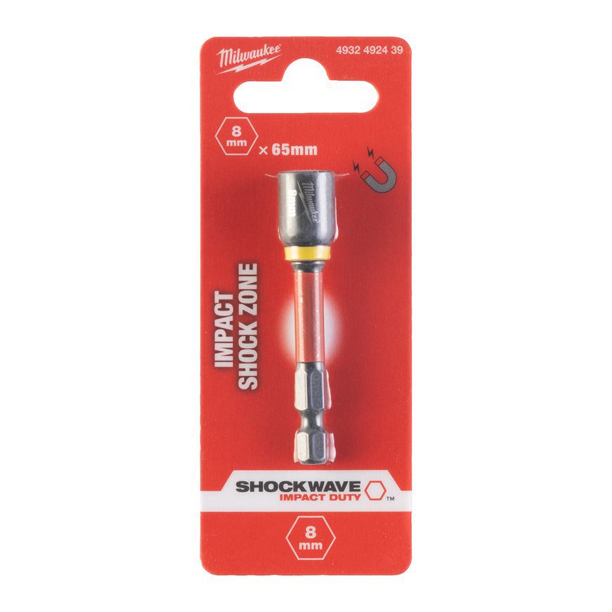 Steckschlüssel 1/4" - SHOCKWAVE, Milwaukee Magnetisch