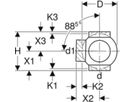 Geberit Eckabzweig 90° 110