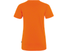 Damen-V-Shirt Performance Gr. XL, orange - 50% Baumwolle, 50% Polyester, 160 g/m²
