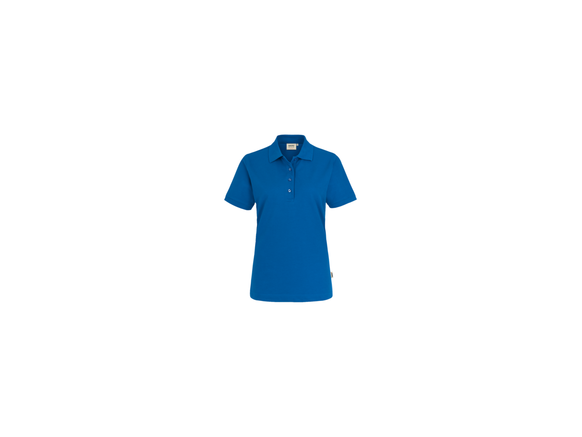 Damen-Poloshirt Perf. Gr. 4XL, royalblau - 50% Baumwolle, 50% Polyester, 200 g/m²