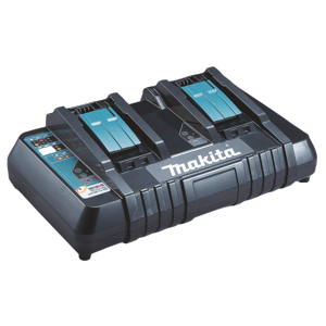 Akku-Ladegerät DC18RD für 14.4 - 18 V - mit Luftkühlung, Doppelladegerät Makita