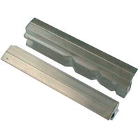 Schraubstockbacke ALU 120 mm - mit Prismen