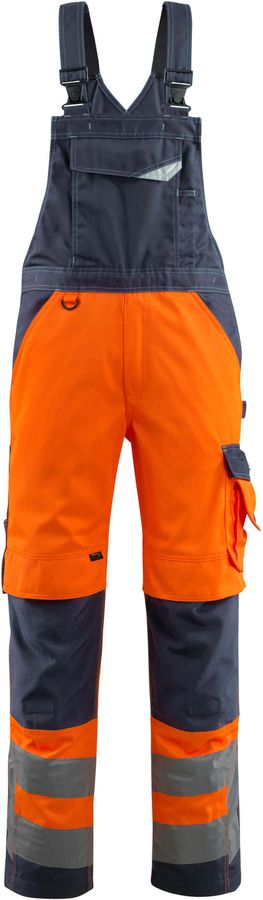 Latzhose MASCOT mit Knietasche - 65% PES / 35% CO, 290 g/m2