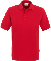 Poloshirt Performance Gr. 2XL, rot - 50% Baumwolle, 50% Polyester, 200 g/m²