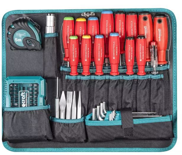 Werkzeugkoffer PP PRO TROLLEY 213-tlg. - mit PB/Knipex Werkzeug