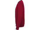 Sweatshirt Premium Gr. L, weinrot - 70% Baumwolle, 30% Polyester