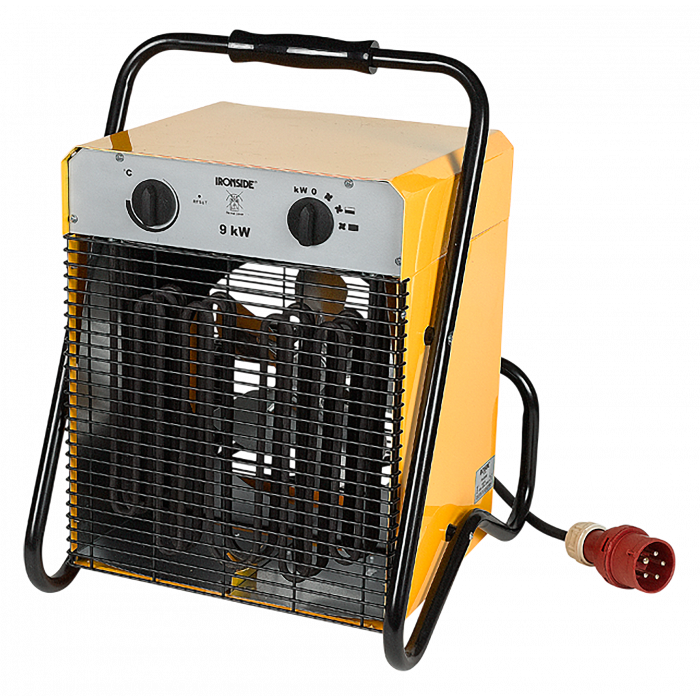 Elektroheizlüfter Ironside 9kW/400V - rostfreie Heizelement