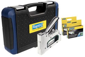Heftpistole Rapid PRO R34 ERGO - SET im Koffer, Klammern 8,10 mm Typ 140