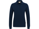 Damen-Longsleeve-Polosh. Perf. 2XL tinte - 50% Baumwolle, 50% Polyester, 220 g/m²