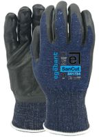 Schnittschutz-Handschuhe - EGEBANT SanCut 341734, blau/schwarz