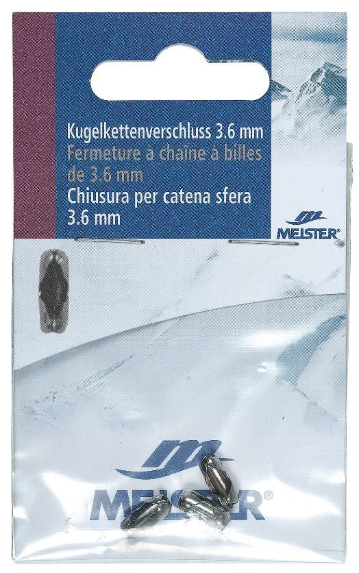 Kugelkettenverschluss MEISTER Messing