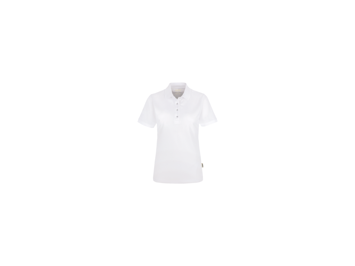 Damen-Poloshirt COOLMAX Gr. 2XL, weiss - 100% Polyester, 150 g/m²