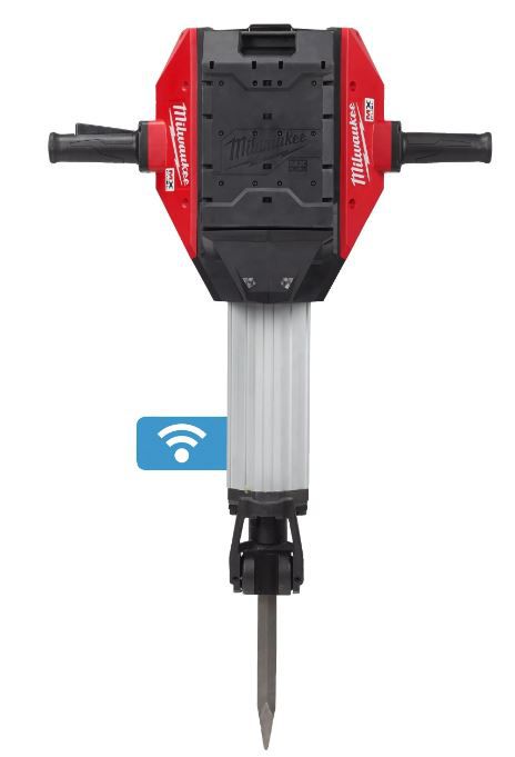 MX FUEL 25 Kg Akku-Abbruchhammer 28mmHex - Milwaukee "MXF DH2528H-601" 6.0Ah,29.6kg
