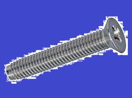 Gewindefurchende Senkschrauben INOX A2 - Form M mit metrischem Gewinde DIN 7500M