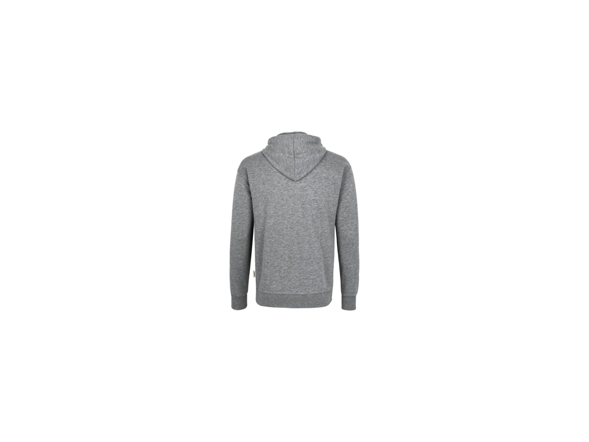 Kapuzen-Sweatshirt Premium XS grau mel. - 60% Polyester, 40% Baumwolle, 300 g/m²