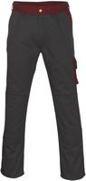 Torino Bundhose anthr./rot Gr. 82C46 - 65% Polyeste / 35% Baumwolle