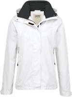 Damen-Regenjacke Colorado Gr. 2XL, weiss - 100% Polyester
