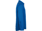 Hemd 1/1-Arm Perf. Gr. L, royalblau - 50% Baumwolle, 50% Polyester