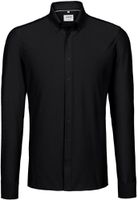 Hemd Natural Stretch Regular, Gr. 2XL - schwarz, 57% CO / 43% PES