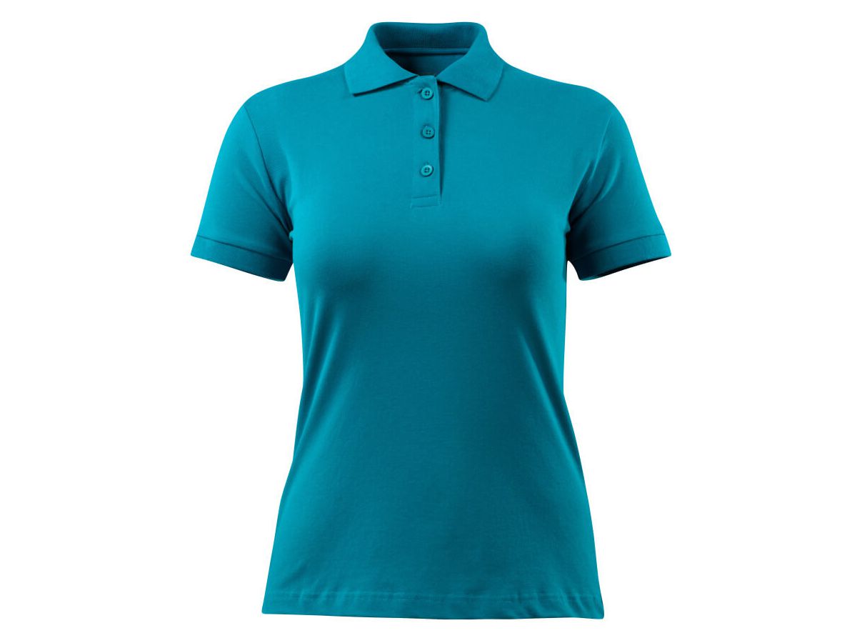 GRASSE Damen Polo-Shirt, Gr. S - petroleum, 95% CO/5% EL, 220 g/m2