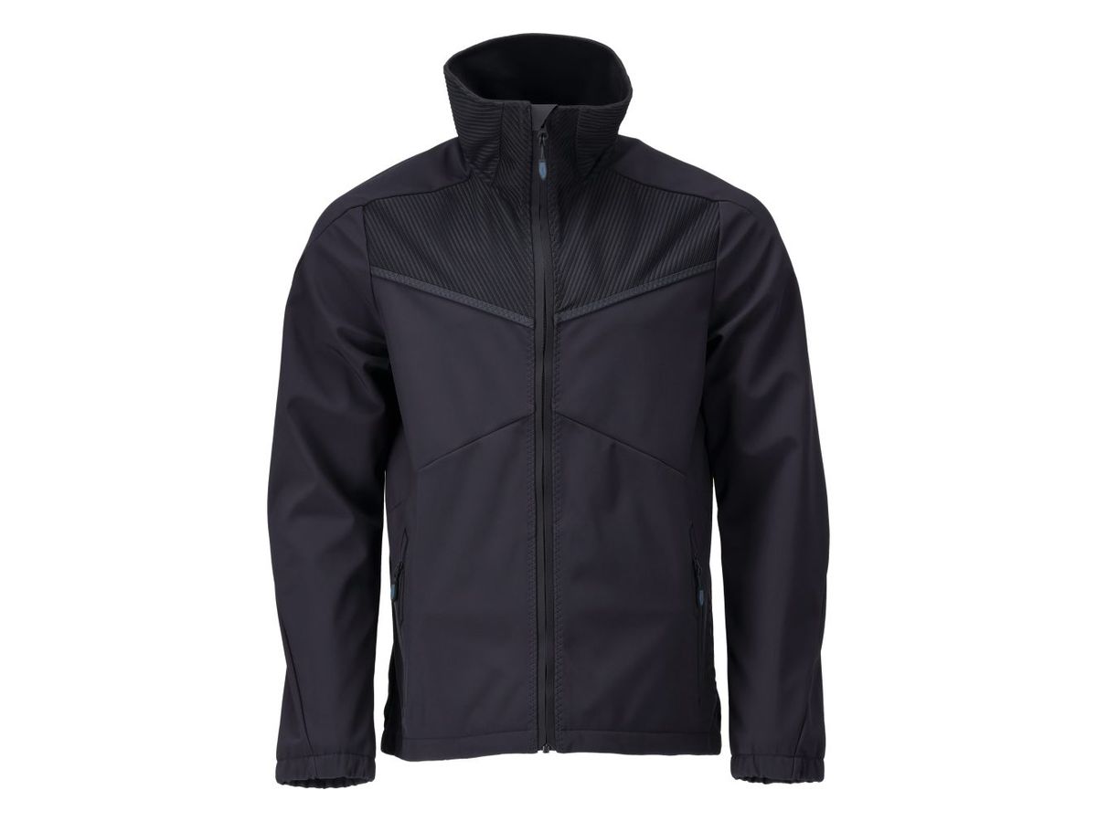 MASCOT® Jacke, schwarzblau Gr. XL - 61% Recyceltes Poly/36% Poly/3% Elasthan