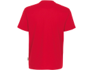 T-Shirt Performance Gr. 2XL, rot - 50% Baumwolle, 50% Polyester, 160 g/m²