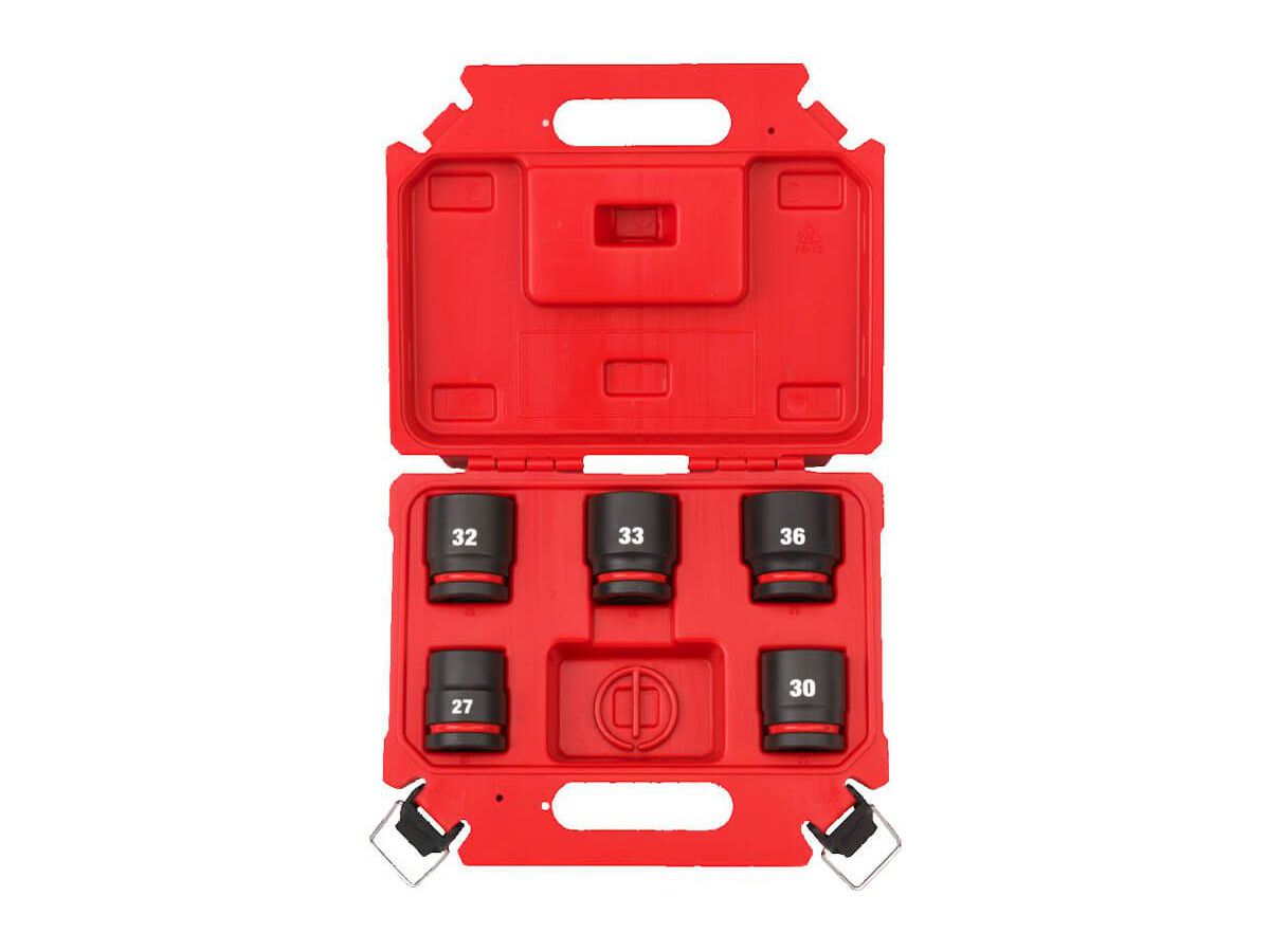 Schlagnuss Shockwave SET 1" 5-tlg. - Milwaukee