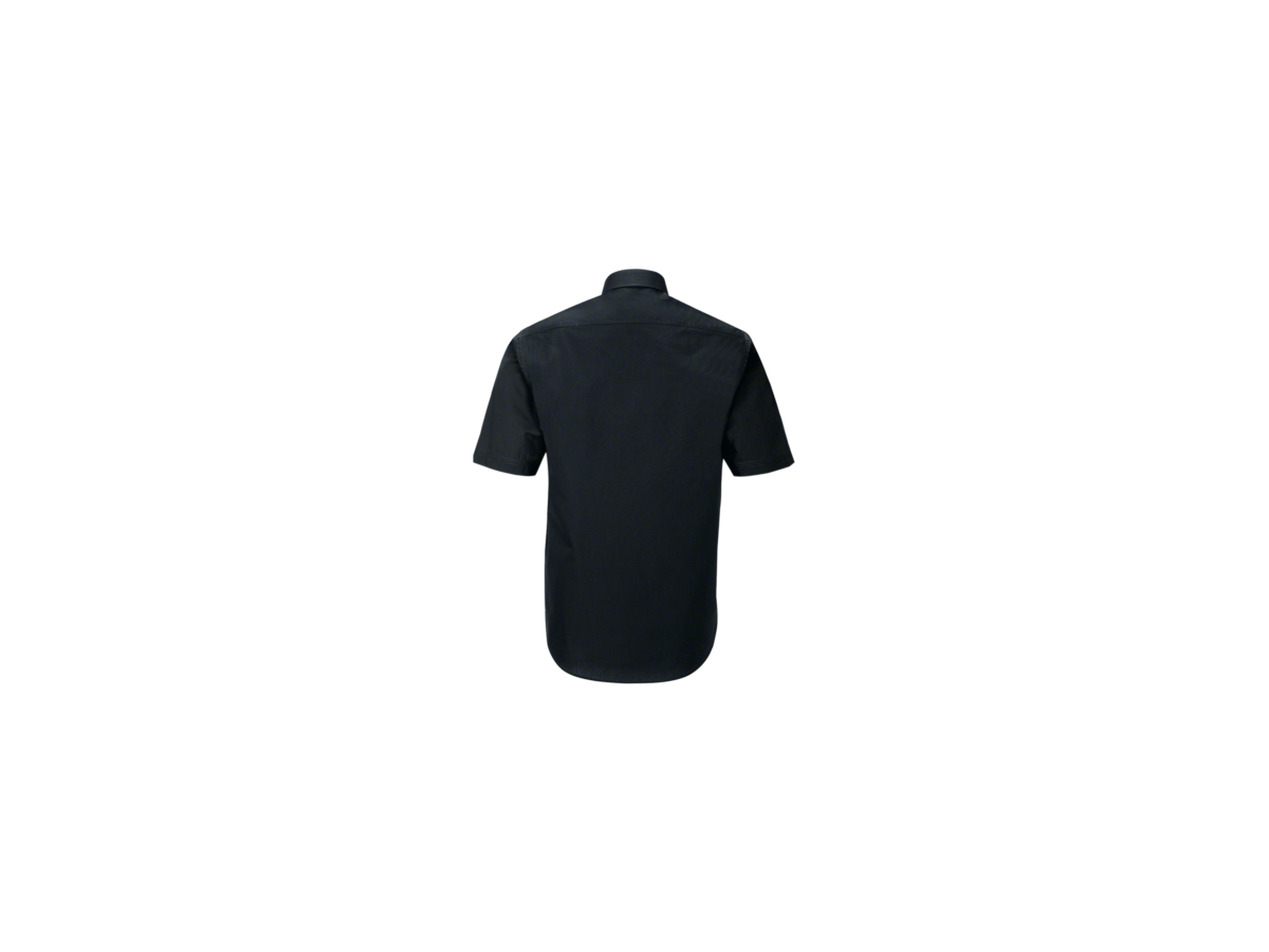 Hemd ½-Arm Performance Gr. M, schwarz - 50% Baumwolle, 50% Polyester, 120 g/m²