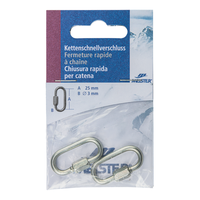 Kettenschnellverschluss Stahl verzinkt