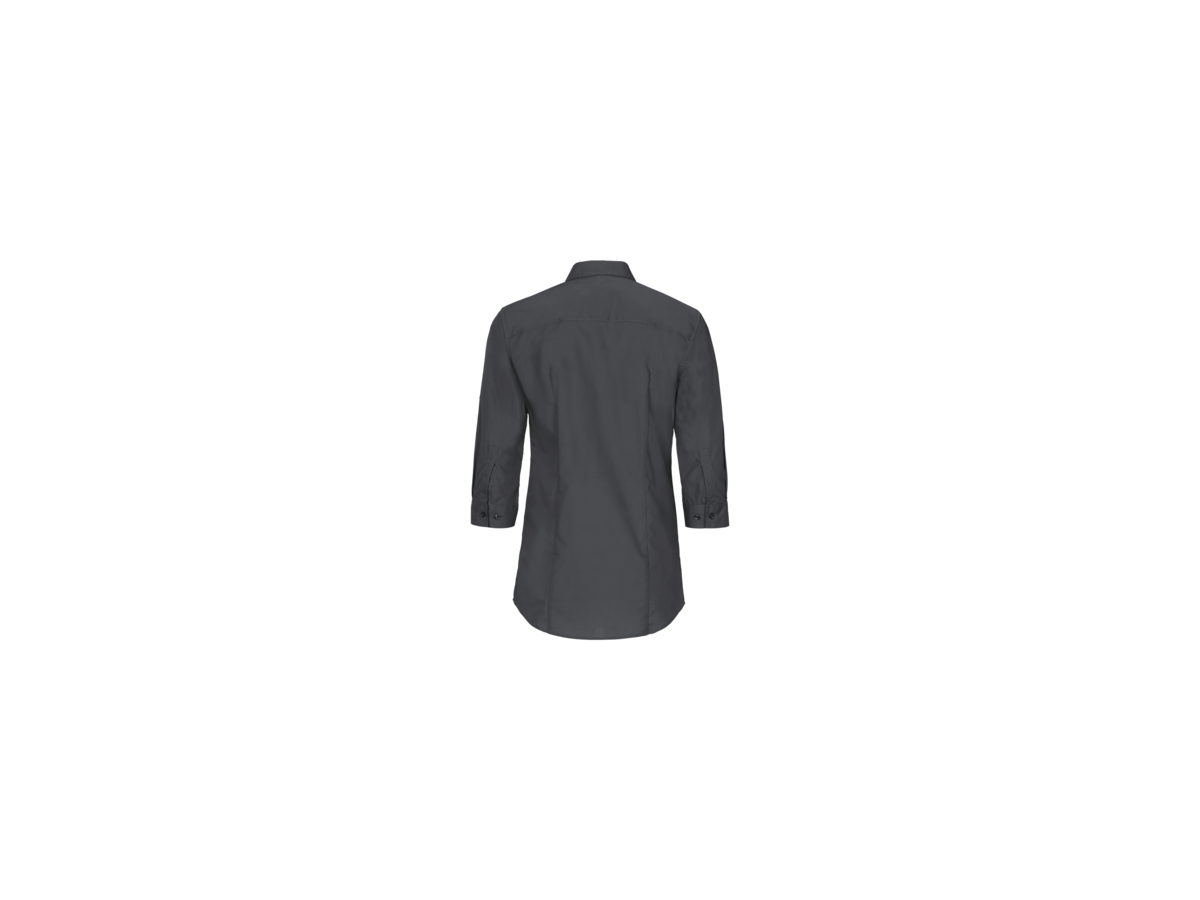 Bluse Vario-¾-Arm Perf. 3XL anthrazit - 50% Baumwolle, 50% Polyester, 120 g/m²