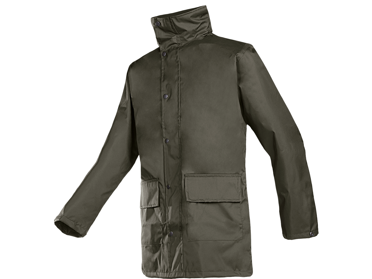 Regenschutzjacke SHEFFER Gr. XL - olivgrün