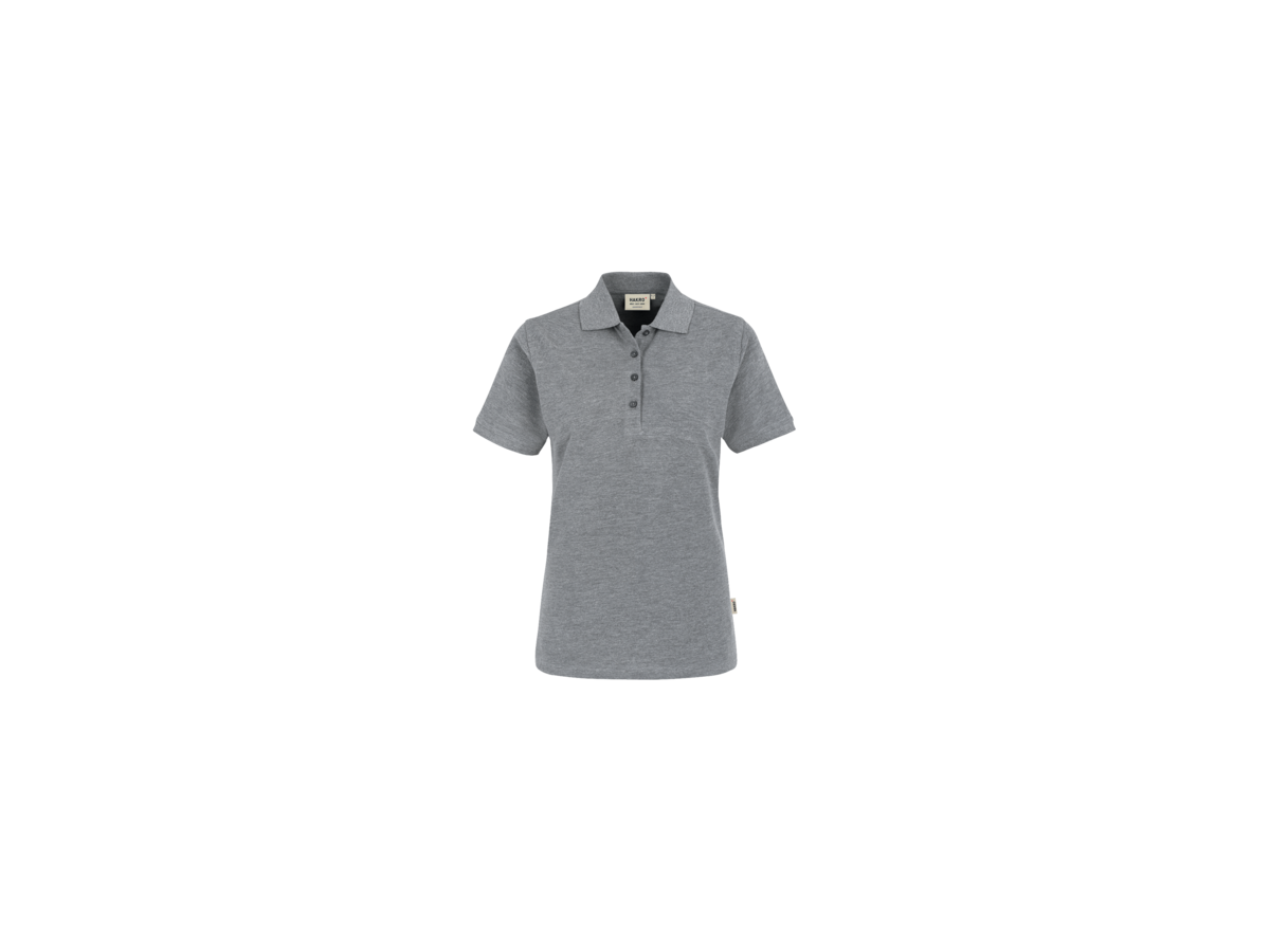 Damen-Poloshirt Classic 3XL grau meliert - 85% Baumwolle, 15% Viscose, 200 g/m²