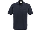 Pocket-Poloshirt Top Einlaufvorbehand. - 100 % Baumwolle, 200 g /m² Gr. XS-