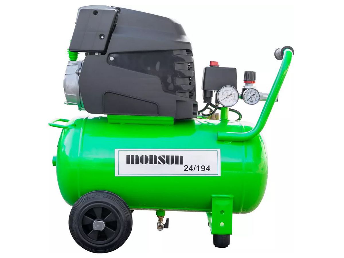 Kompressor Prebena, Kessel 24 lt, 230V - 1.5Kw, Ansaugl. 190l, 9 bar, 25 kg