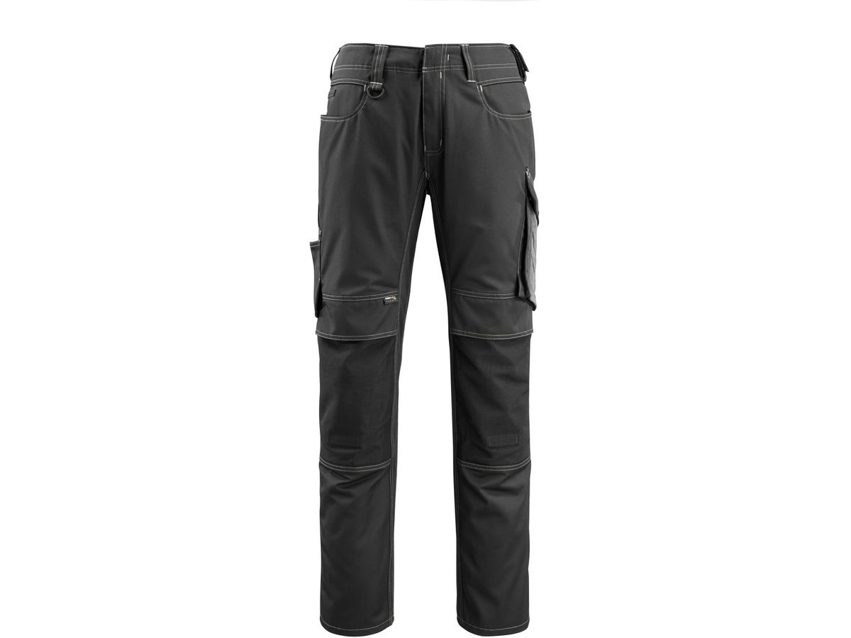 Mannheim Hose schwarz-dunkel anthrazit - 65% polyester / 35% baumwolle Gr. 90C54