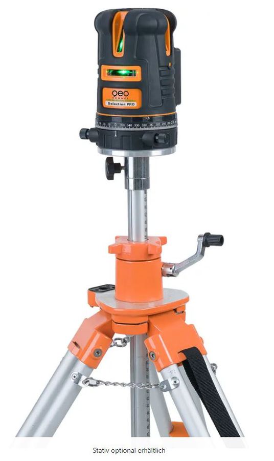 Kreuzlinien-Lot-Laser-Sätze FLG 66-Xtrem - +/- 2 mm/10m Radius: 40m, IP65,Lotpunkt