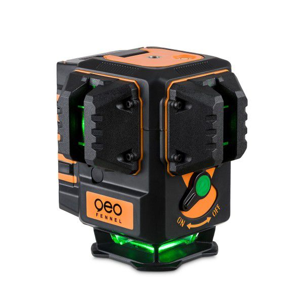 Kreuzlinien Laser grün GEO4-XR Green - Arbeitsberei bis 30m, 1x360° / 2x130°