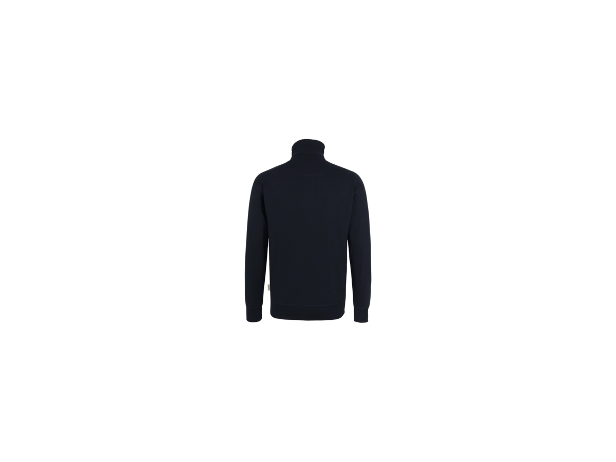 Zip-Sweatshirt Premium Gr. 5XL, schwarz - 70% Baumwolle, 30% Polyester, 300 g/m²