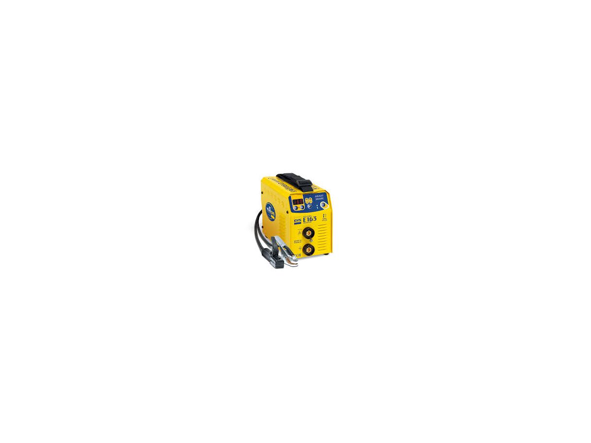 Elektrodenschweissanlagen GYS MI E163 - 10-160A mit Schweisskabel/Koffer 230V